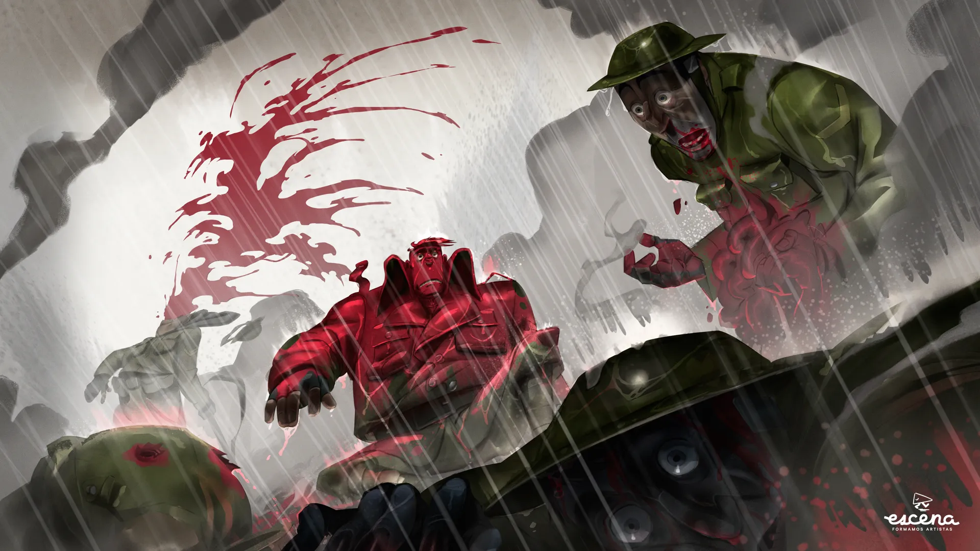 Arte de Shell Shock 12