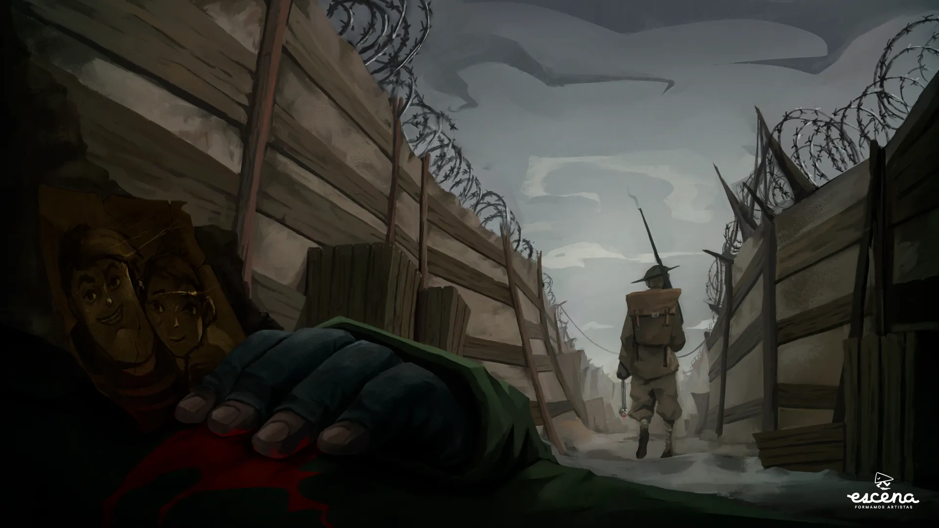 Arte de Shell Shock 13