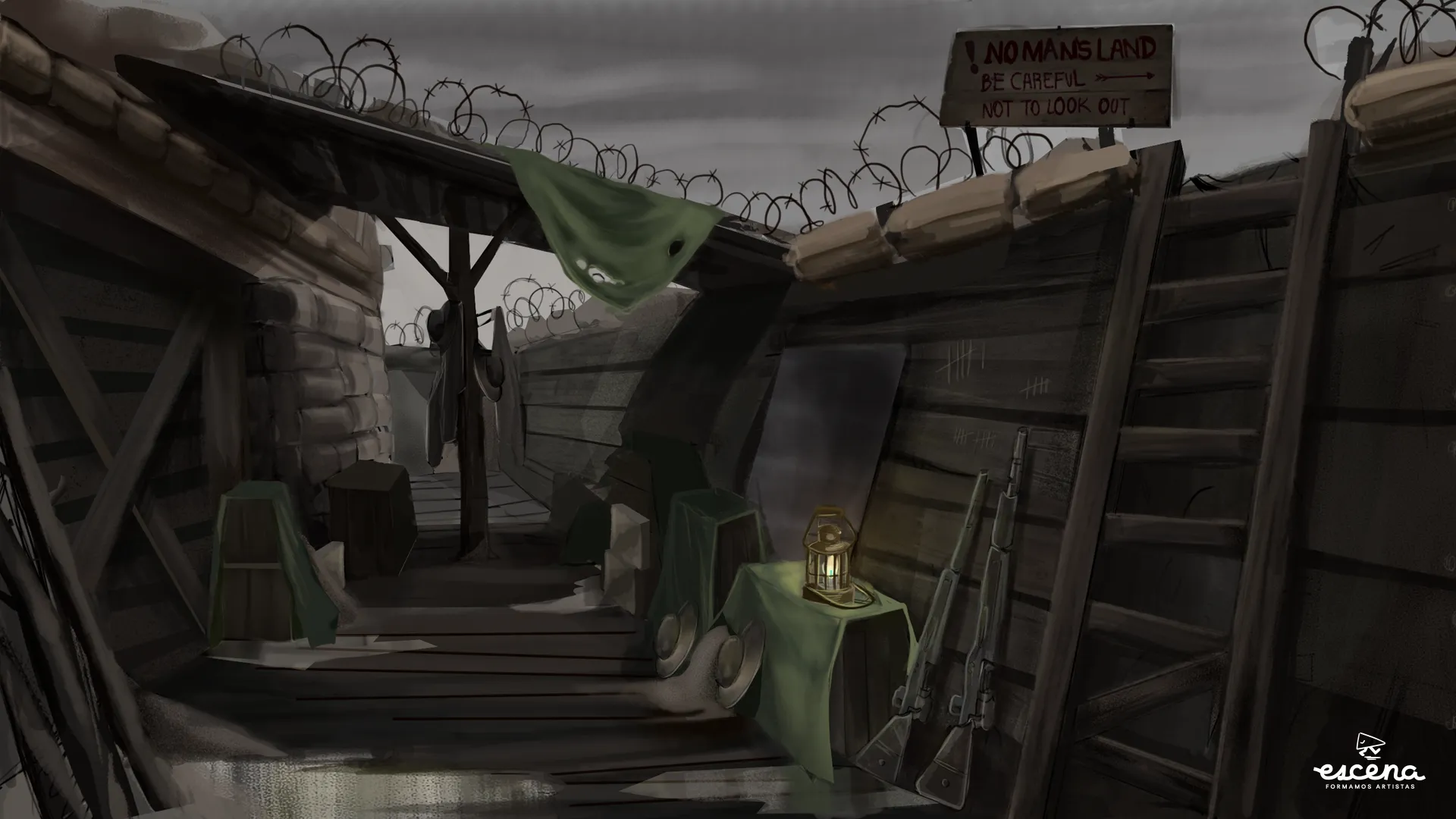 Arte de Shell Shock 18