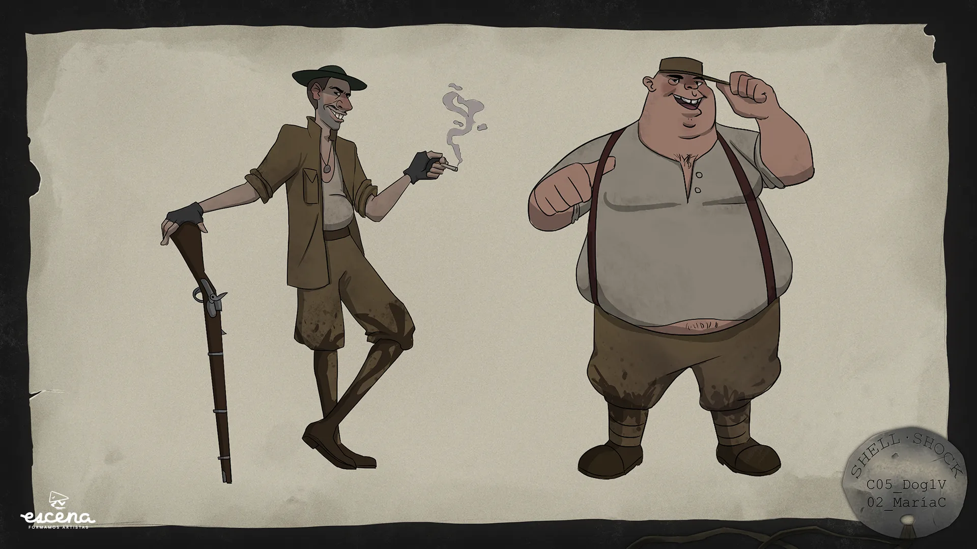 Arte de Shell Shock 24