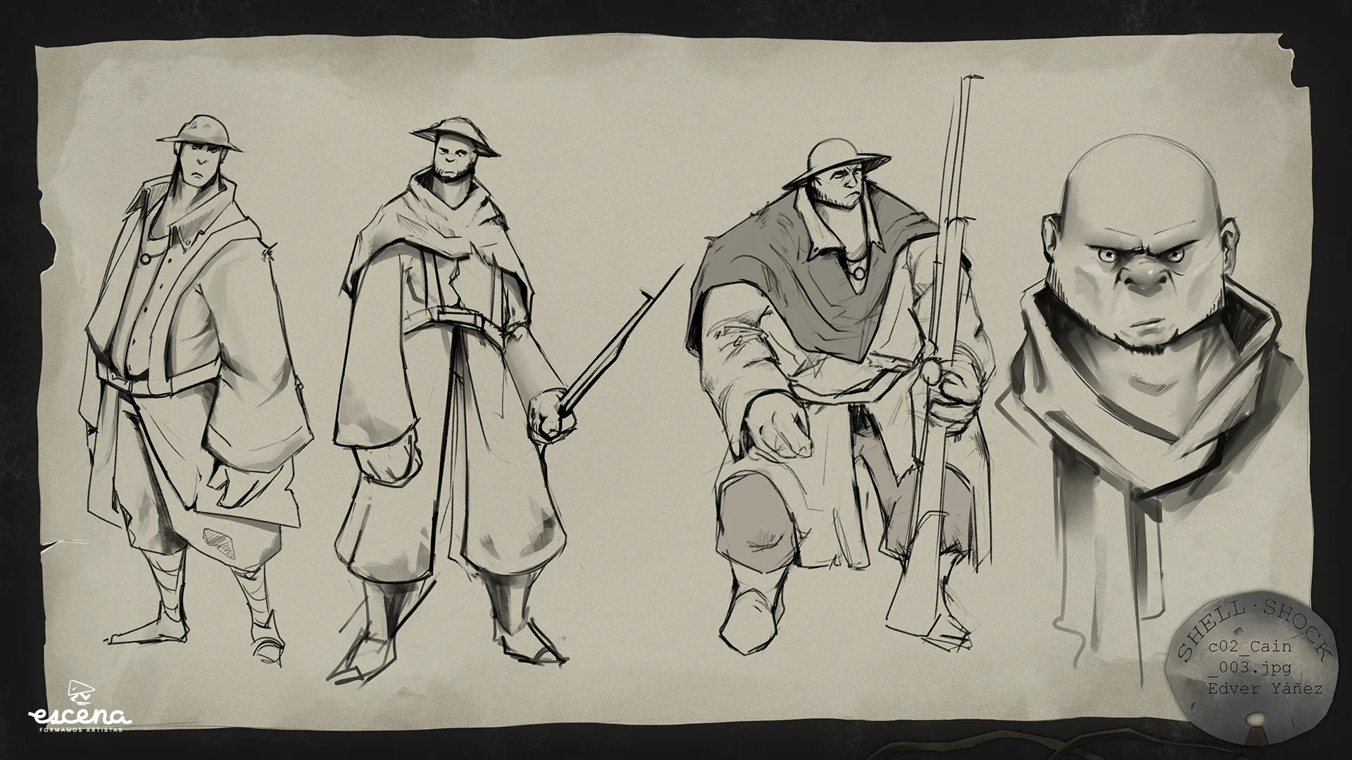 Arte de Shell Shock 25