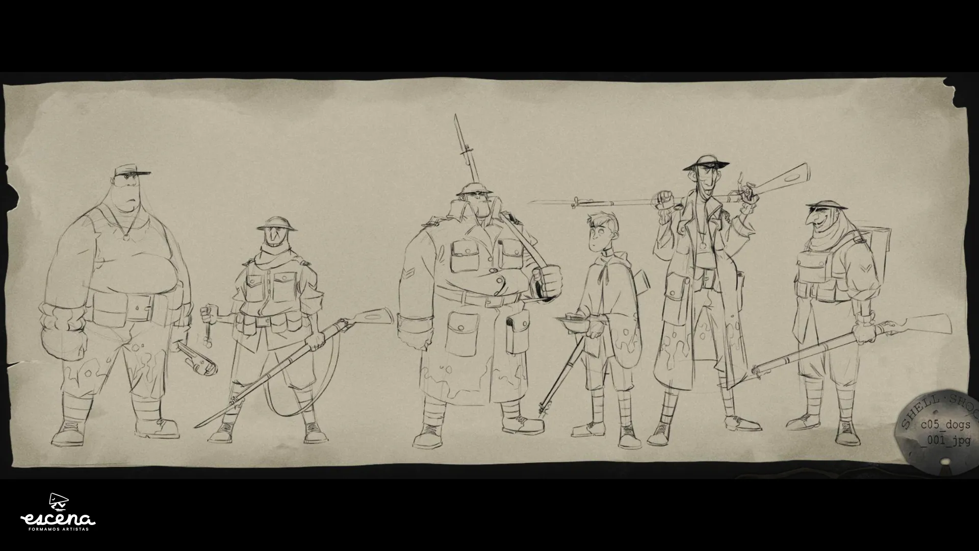 Arte de Shell Shock 26